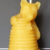 100% pure beeswax hungry bear candle