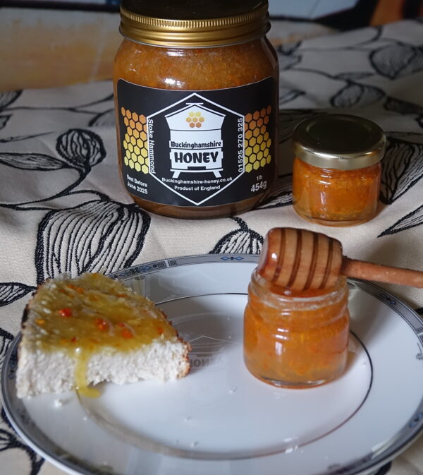 Turmeric infused natural set honey